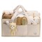 Baby Diaper Caddy Organizer with Handle, Boy & Girl Shower Gift Basket, Portable Diaper Storage Basket Bin for Wipes, Newborn Baby Essentials Registry Search Must Haves, Car Caddy Organizer